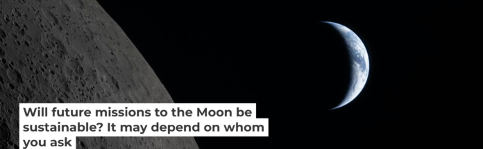 Earth draws closer to passing behind the Moon in this image captured by the Artemis II crew during their lunar flyby. NASA